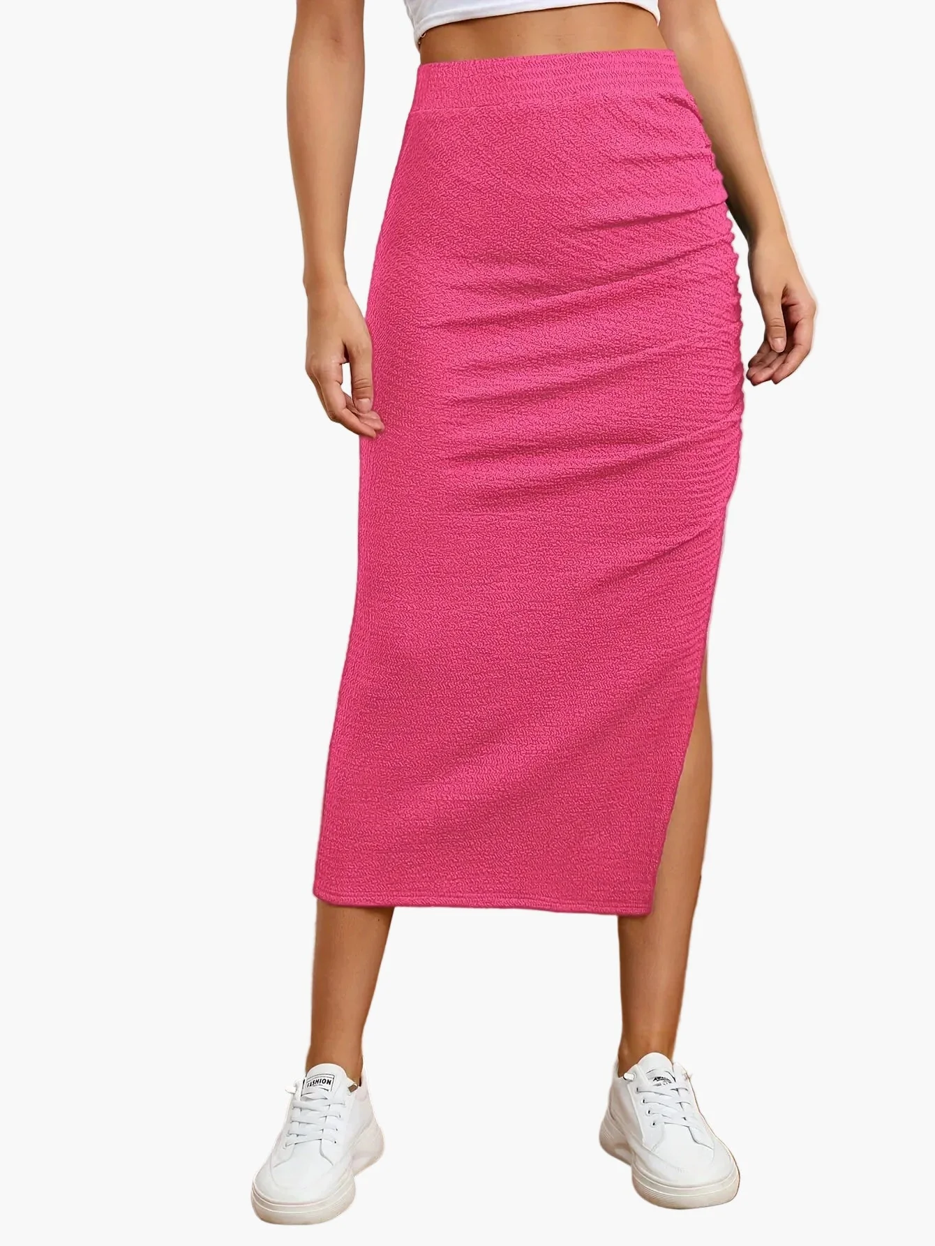 Jupe Longue Fendue Femme Style Élégant pour l'Été - Image 7