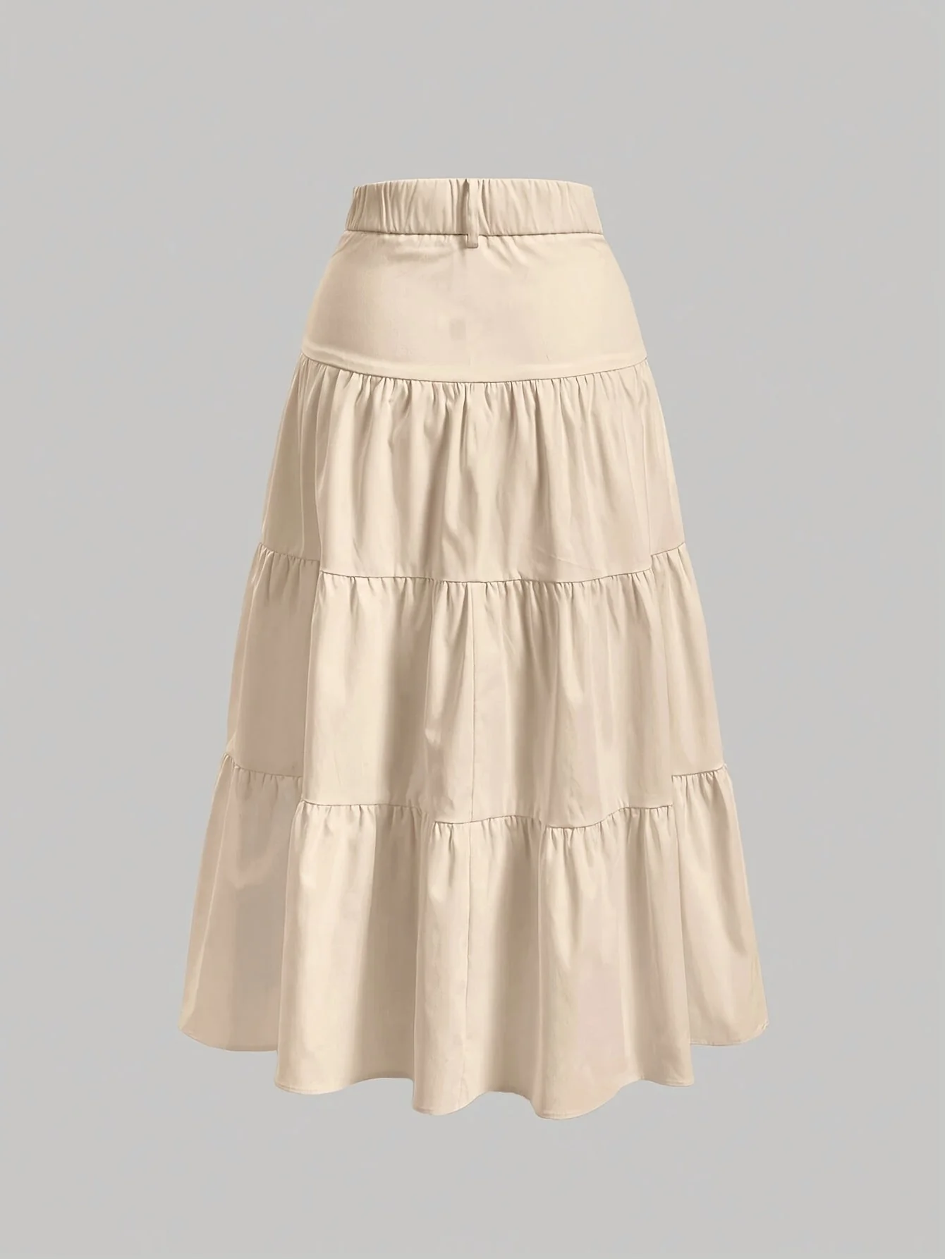 Jupe longue taille haute femme style bohème élégante pour printemps et été - Image 6