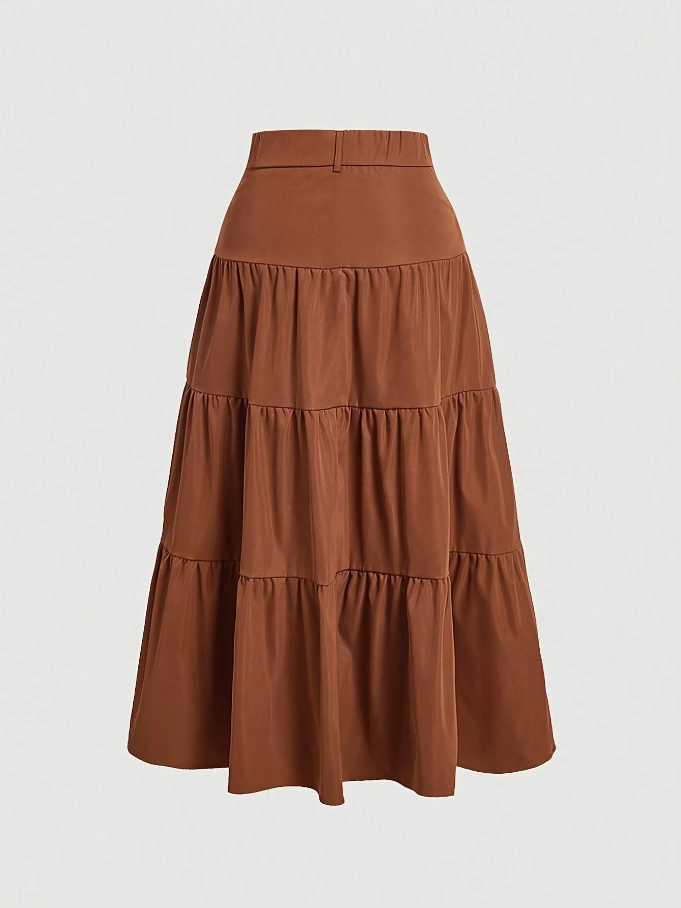 Jupe longue taille haute femme style bohème élégante pour printemps et été - Image 8