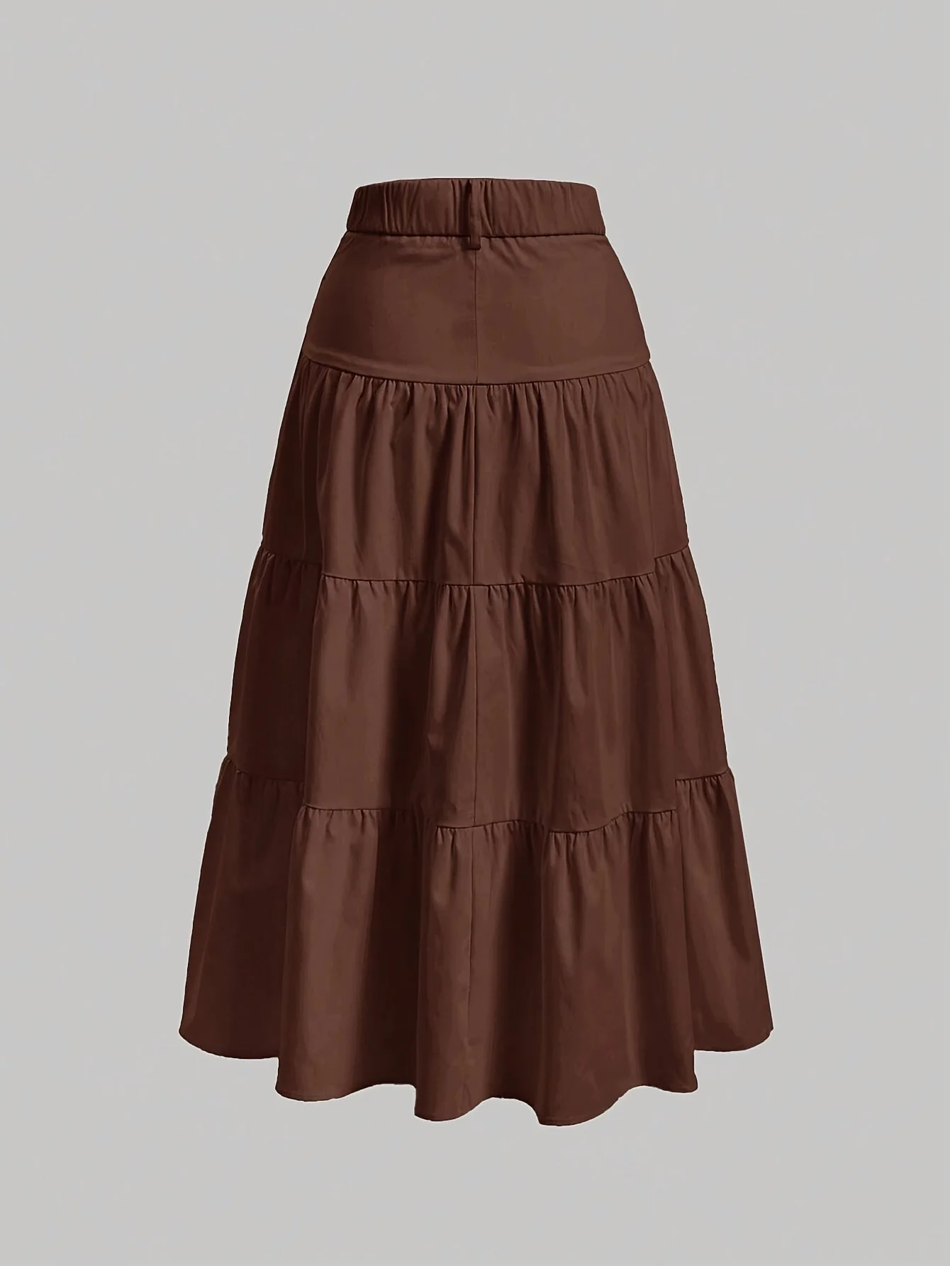 Jupe longue taille haute femme style bohème élégante pour printemps et été - Image 9