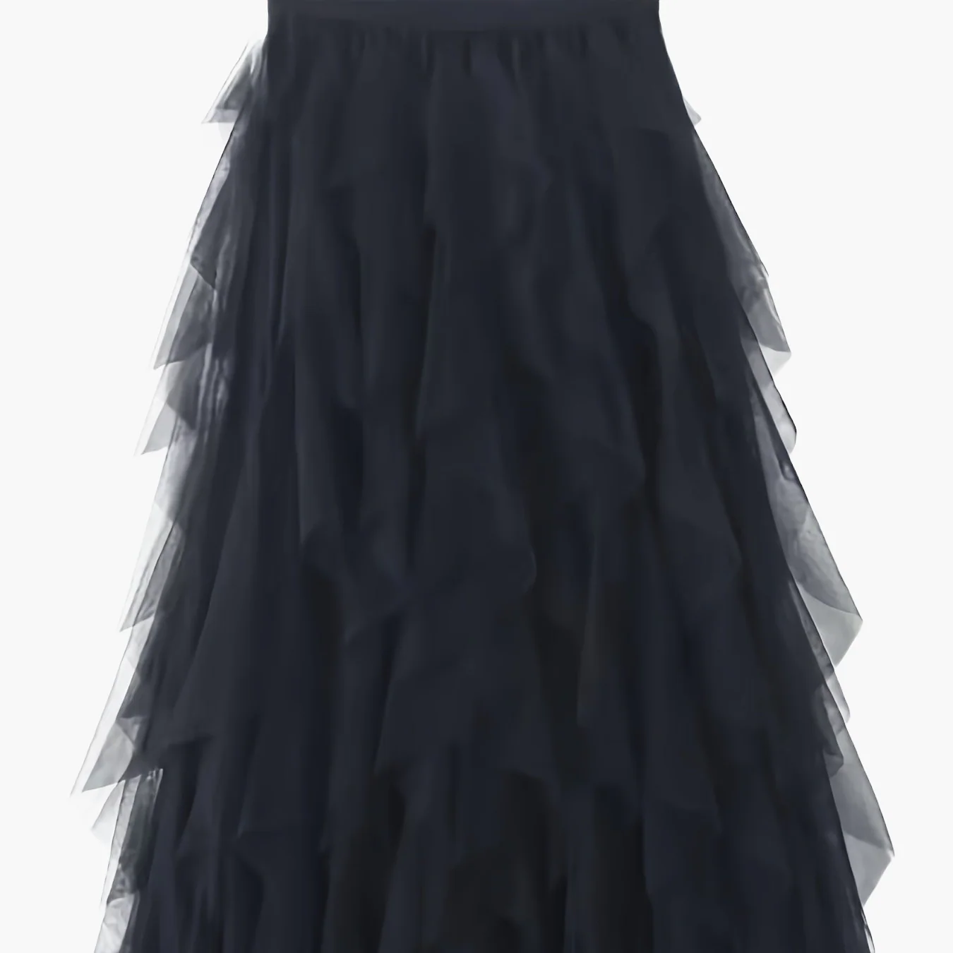 Jupe longue à volants style bohème pour femme, élégante et tendance, idéale pour occasions spéciales et looks romantiques - Image 12