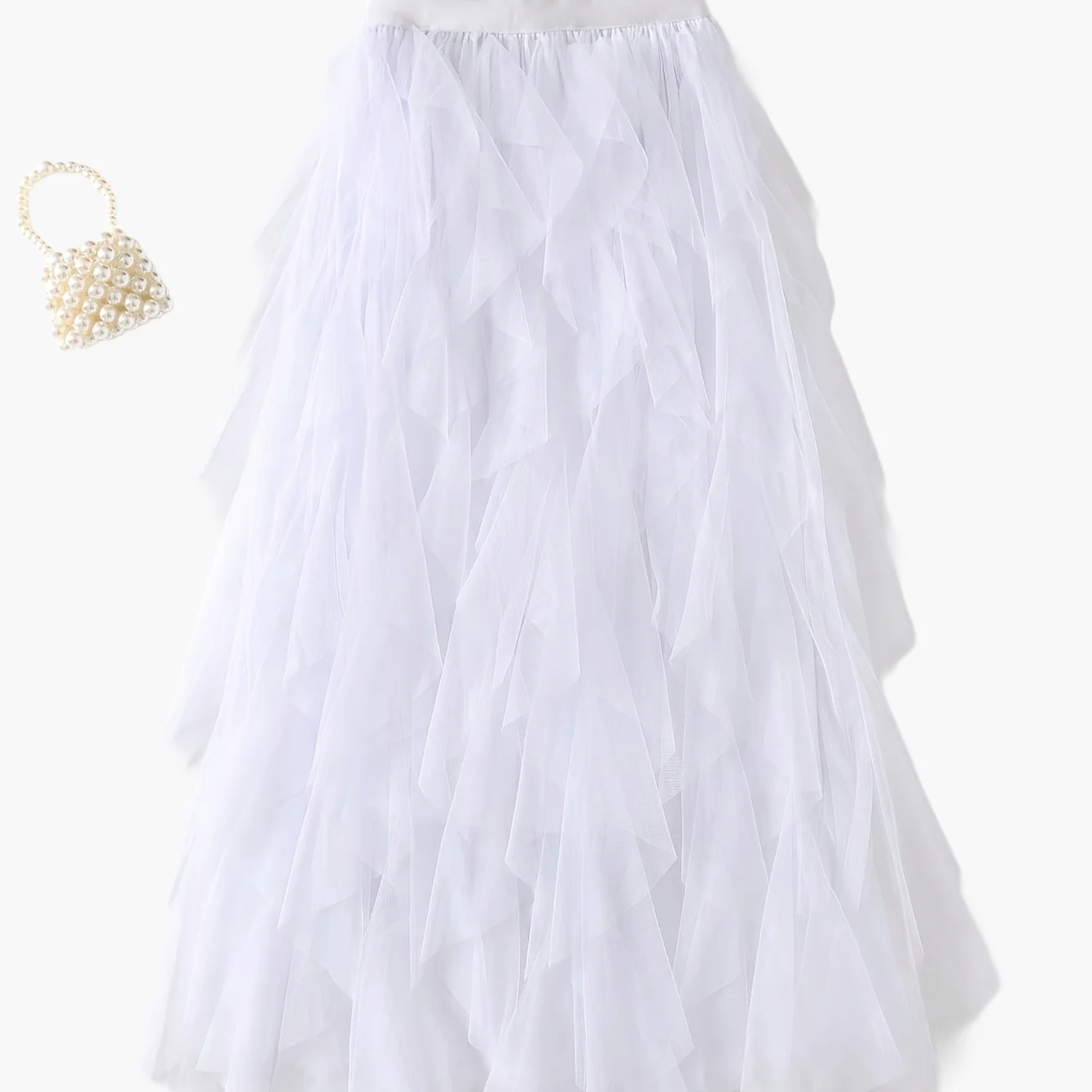 Jupe longue à volants style bohème pour femme, élégante et tendance, idéale pour occasions spéciales et looks romantiques - Image 17