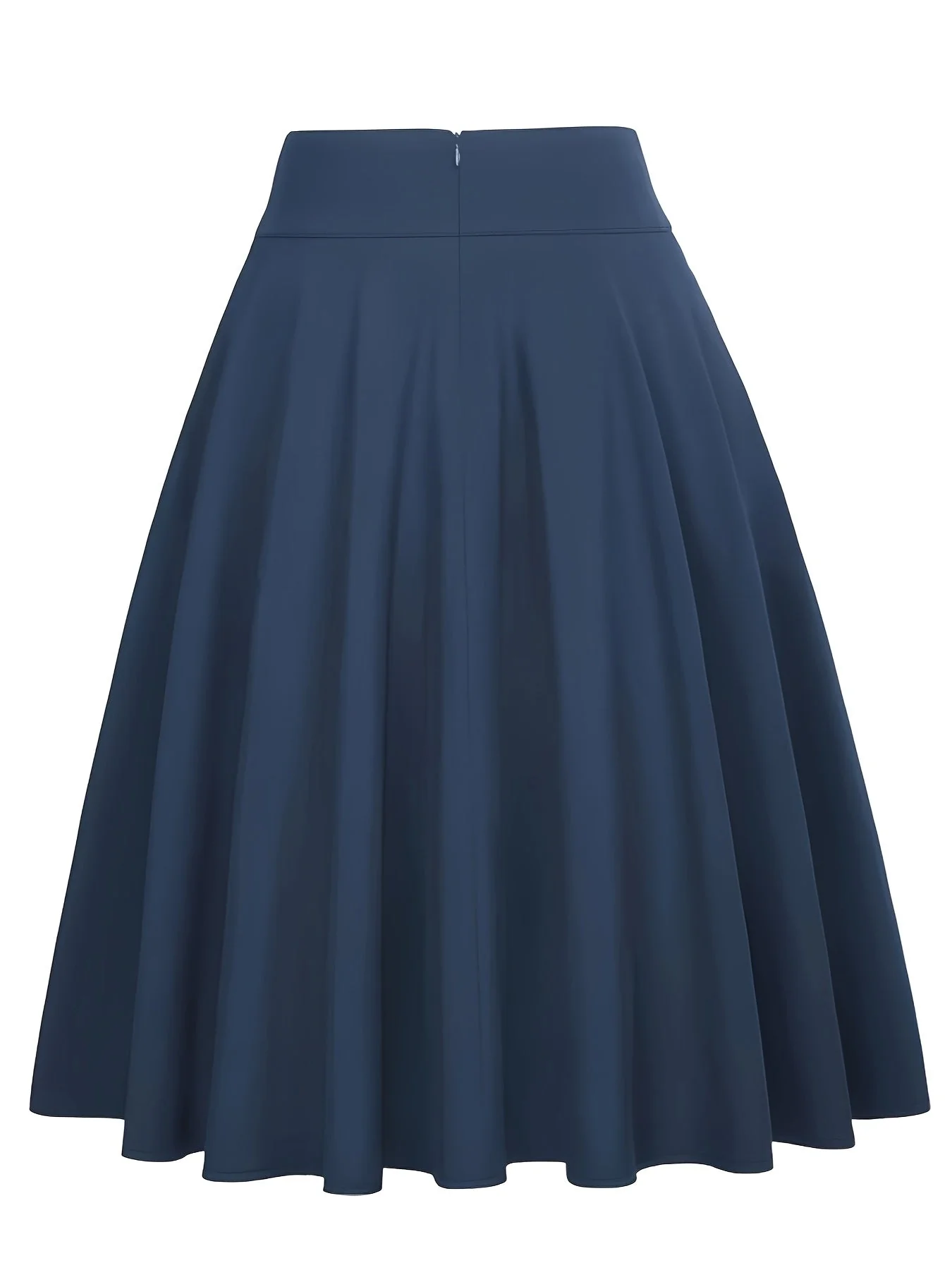 Jupe patineuse femme chic à taille haute avec ceinture nouée – Style élégant pour toutes occasions - Image 9