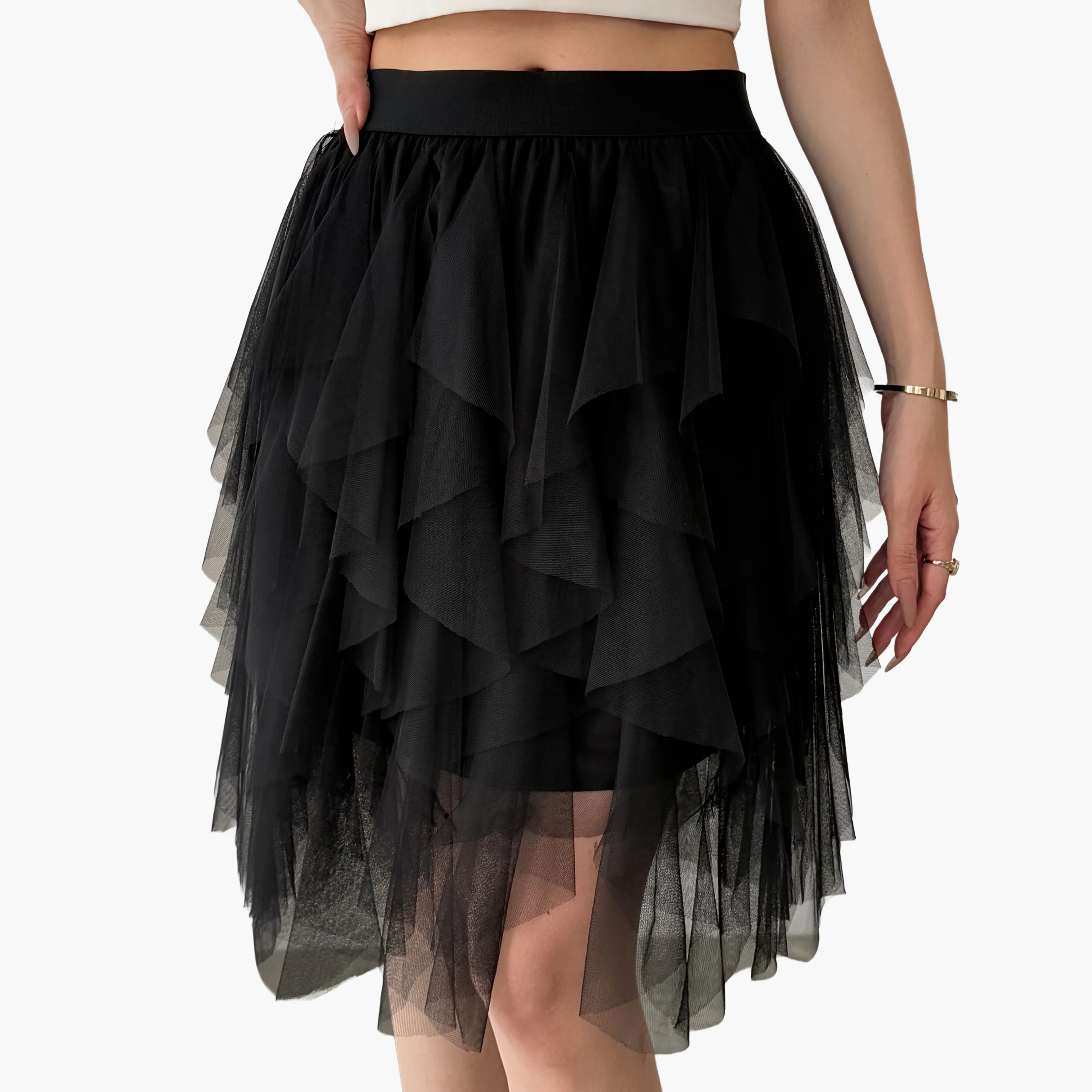 Jupe Tutu Femme Style Danseuse Élégante pour Tenue de Fête ou Quotidienne - Image 12