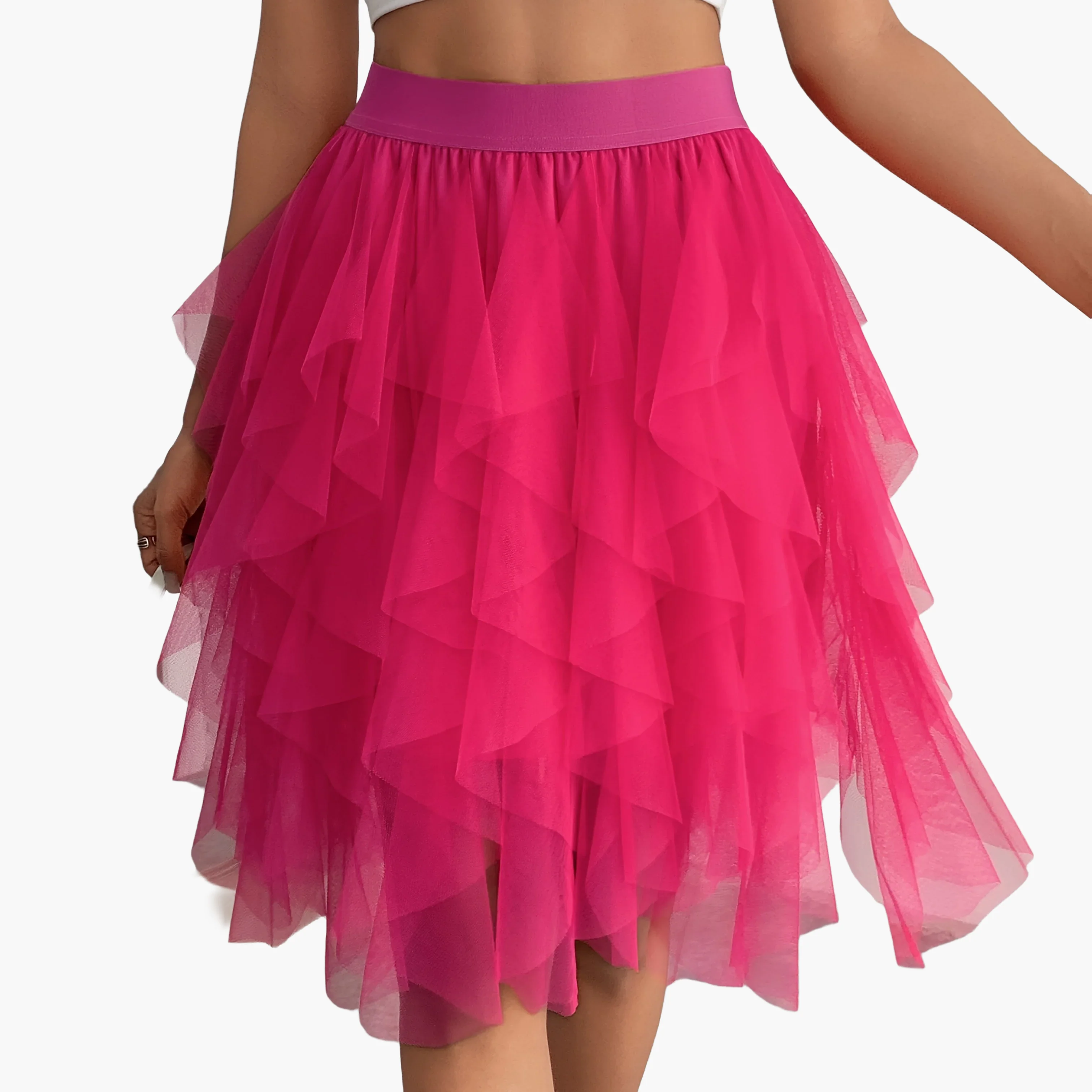 Jupe Tutu Femme Style Danseuse Élégante pour Tenue de Fête ou Quotidienne - Image 20