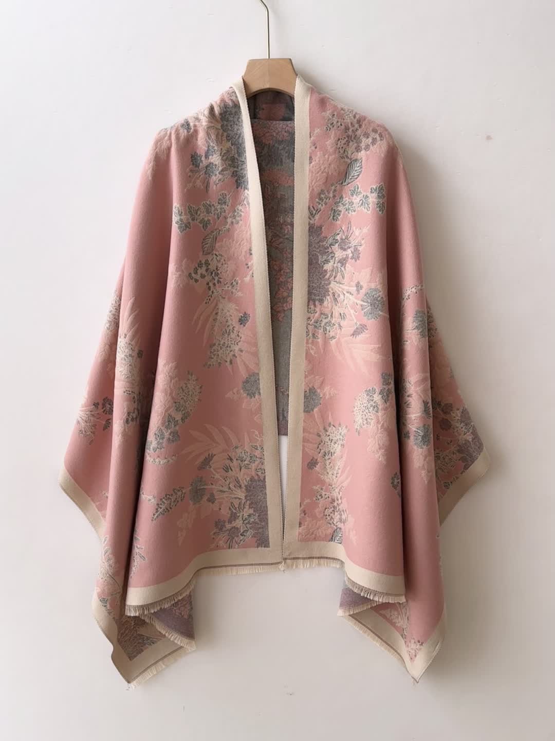 Kimono Femme Élégant Imprimé Floral Style Décontracté Chic - Image 11