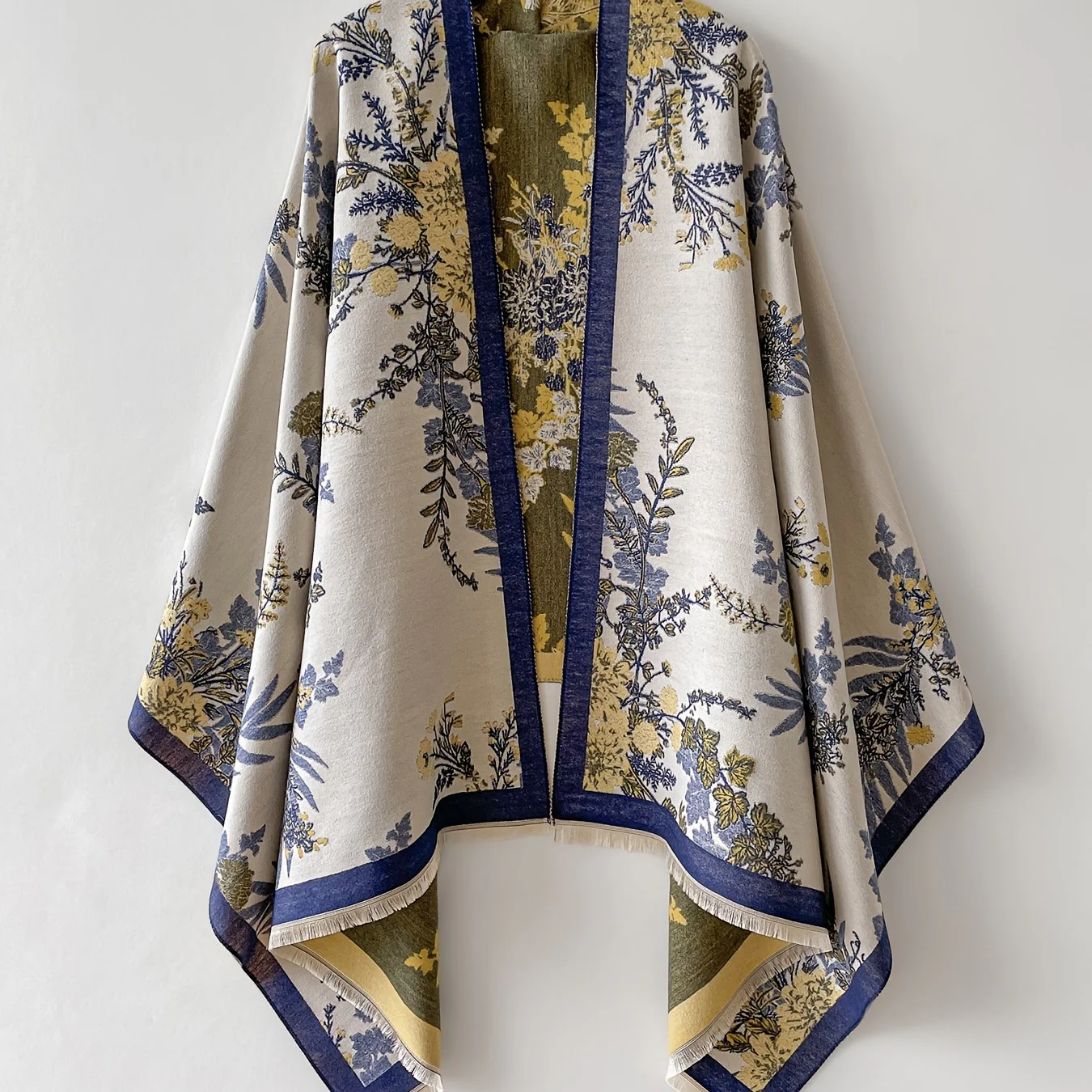 Kimono Femme Élégant Imprimé Floral Style Décontracté Chic - Image 13