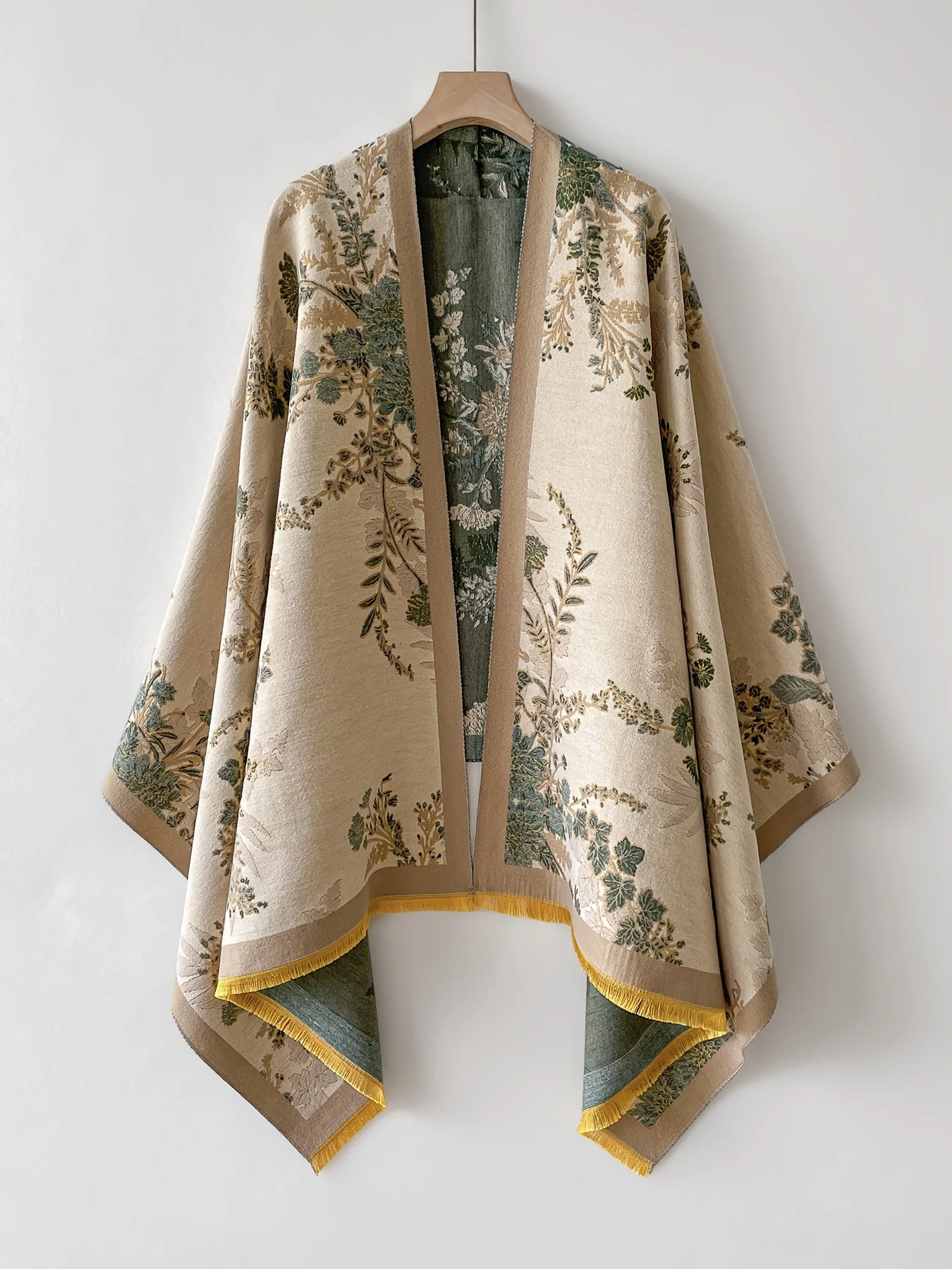 Kimono Femme Élégant Imprimé Floral Style Décontracté Chic - Image 4