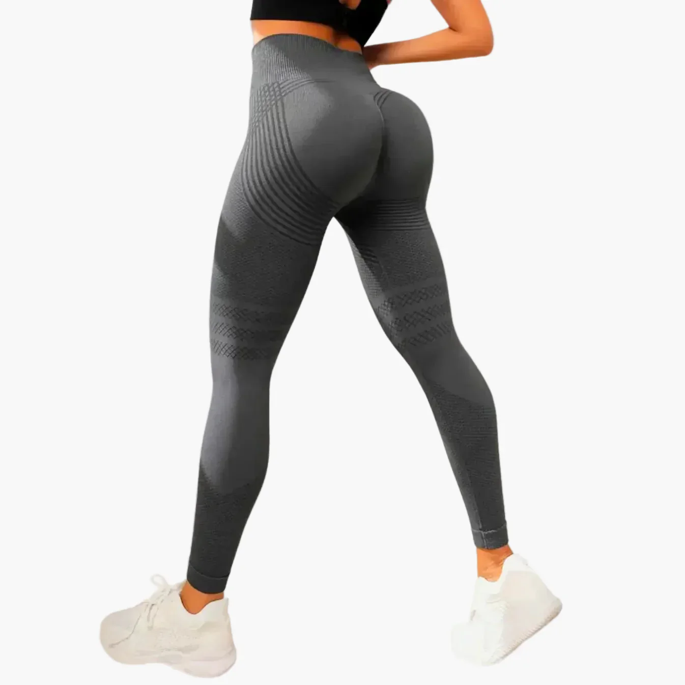 Legging femme seamless gainant anti-cellulite pour sport et fitness - compression sculptante - Image 12