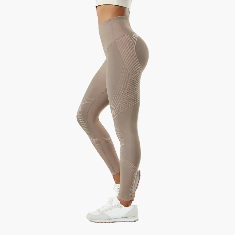 Legging femme seamless gainant anti-cellulite pour sport et fitness - compression sculptante - Image 9