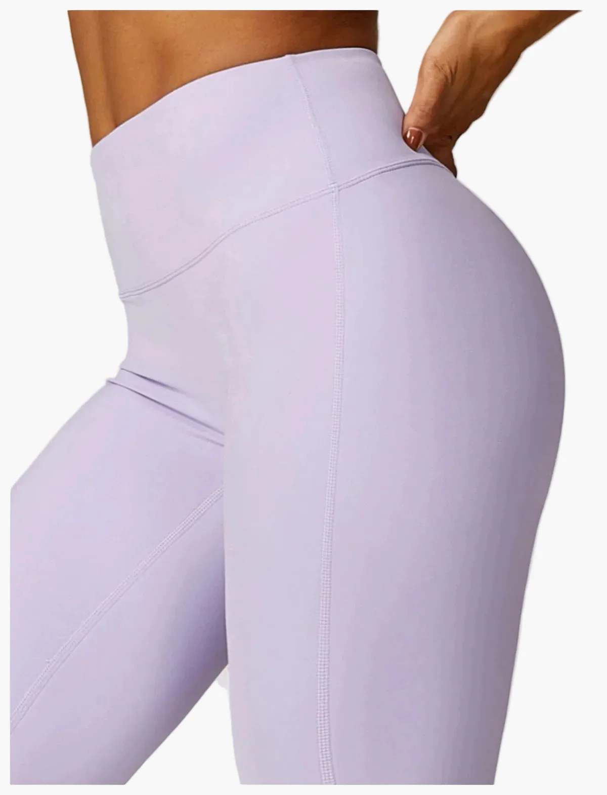 Leggings taille haute et brassière de sport femme – Ensemble fitness élégant pour entraînement et yoga - Image 13