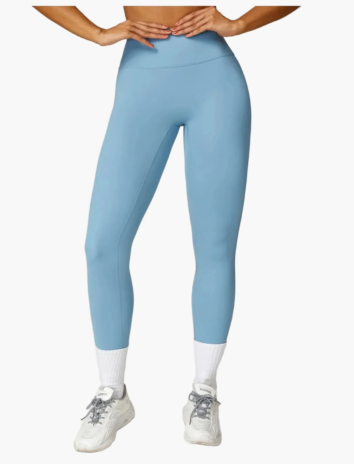 Leggings taille haute et brassière de sport femme – Ensemble fitness élégant pour entraînement et yoga - Image 16