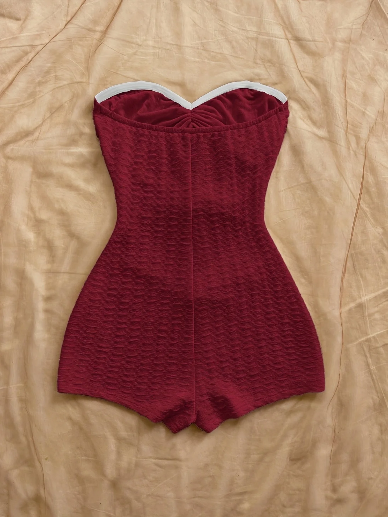 Maillot de bain rétro femme style pin-up une pièce découpe motif léopard - Image 10