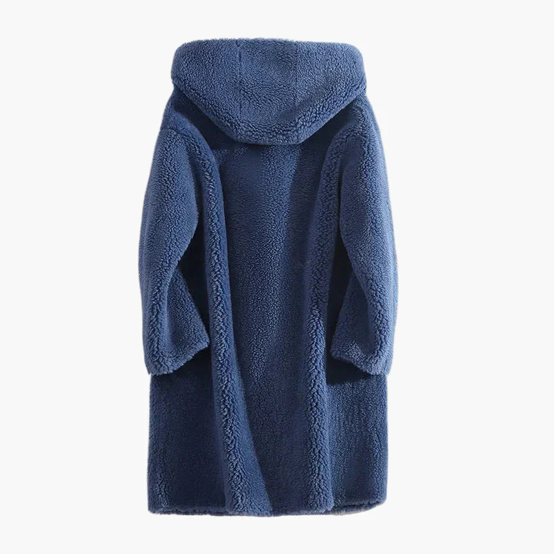 Manteau à capuche style décontracté pour femme - élégant et chaud pour l'hiver - Image 2