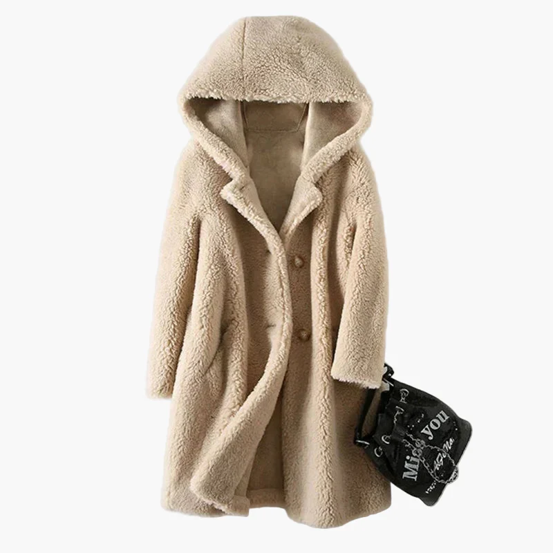 Manteau à capuche style décontracté pour femme - élégant et chaud pour l'hiver - Image 5