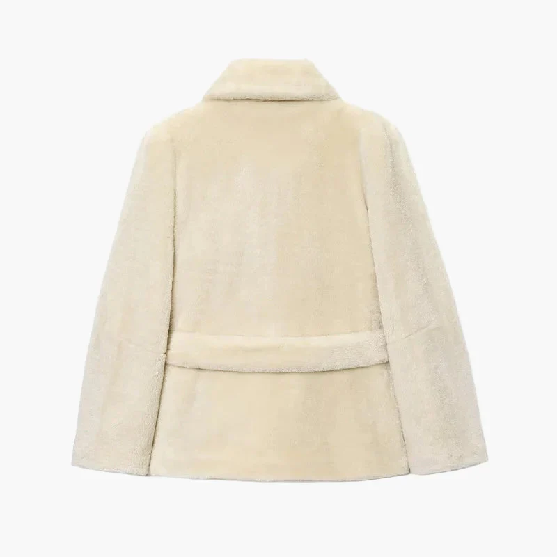 Manteau ceinturé femme style élégant pour l'hiver et les occasions habillées - Image 2