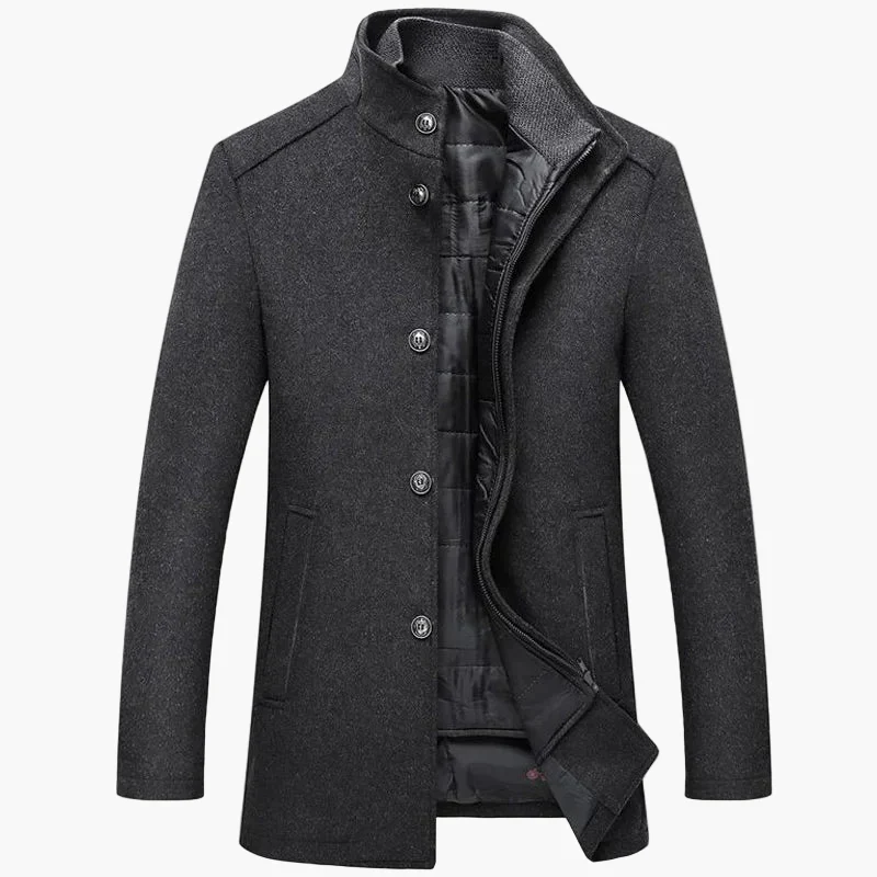 Manteau élégant pour homme style urbain - Idéal automne et hiver - Image 8
