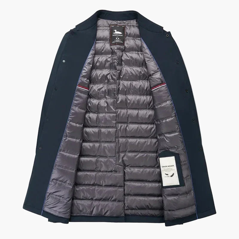 Manteau élégant mi-saison pour homme - Style urbain chic, usage quotidien et professionnel - Image 2