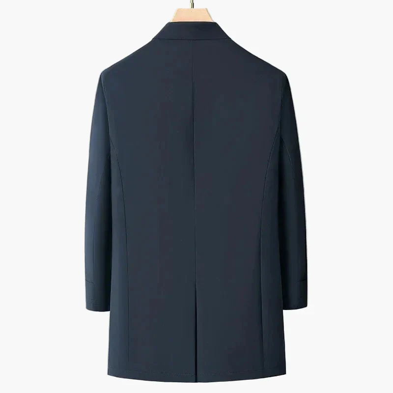 Manteau élégant mi-saison pour homme - Style urbain chic, usage quotidien et professionnel - Image 5