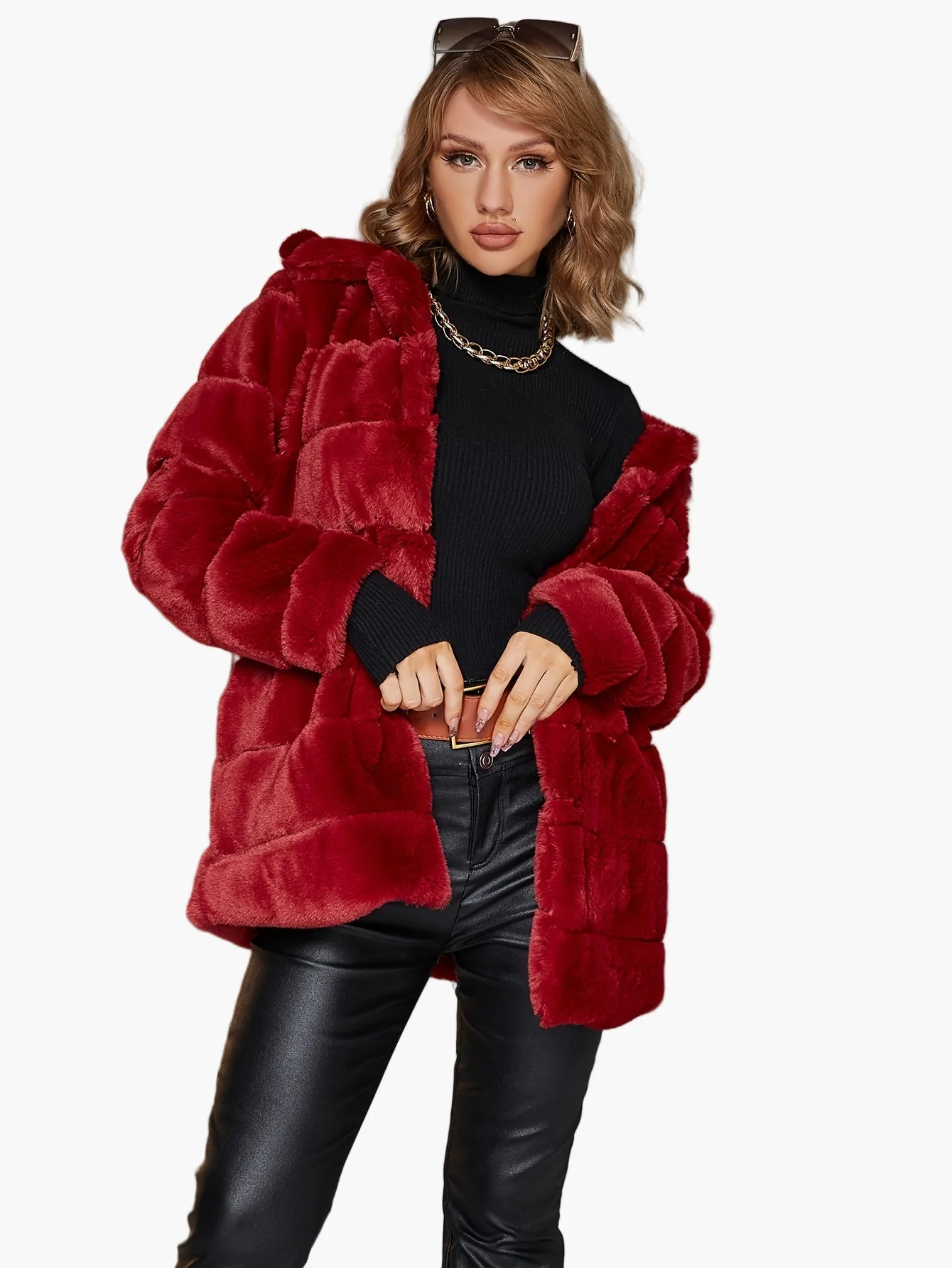 Manteau femme élégant style urbain pour l’automne et l’hiver - Image 3
