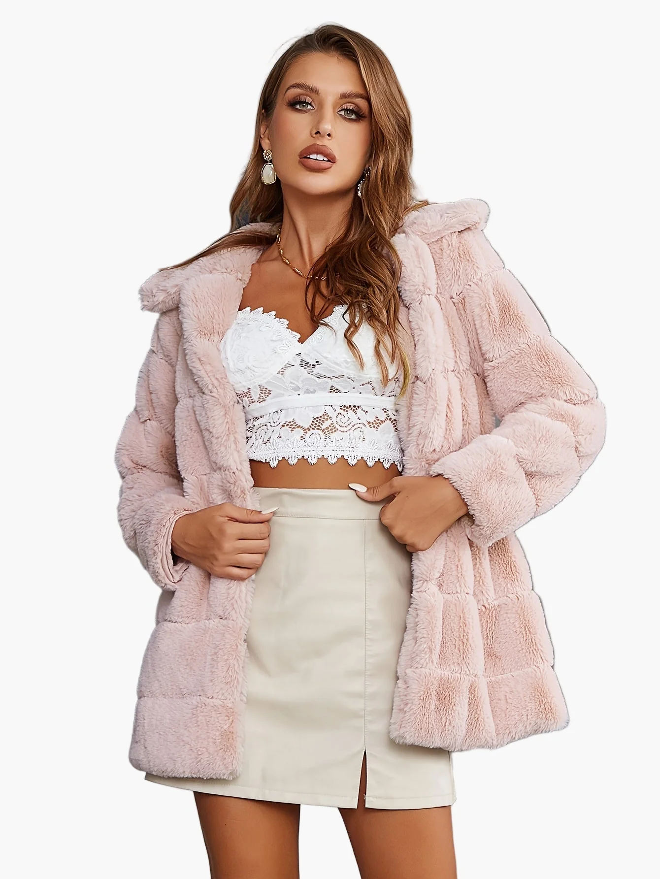 Manteau femme élégant style urbain pour l’automne et l’hiver - Image 4