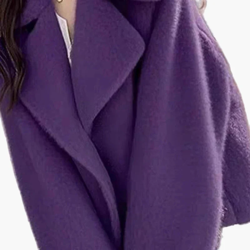 Manteau femme style moderne coupe ample élégant pour l'hiver - Image 6
