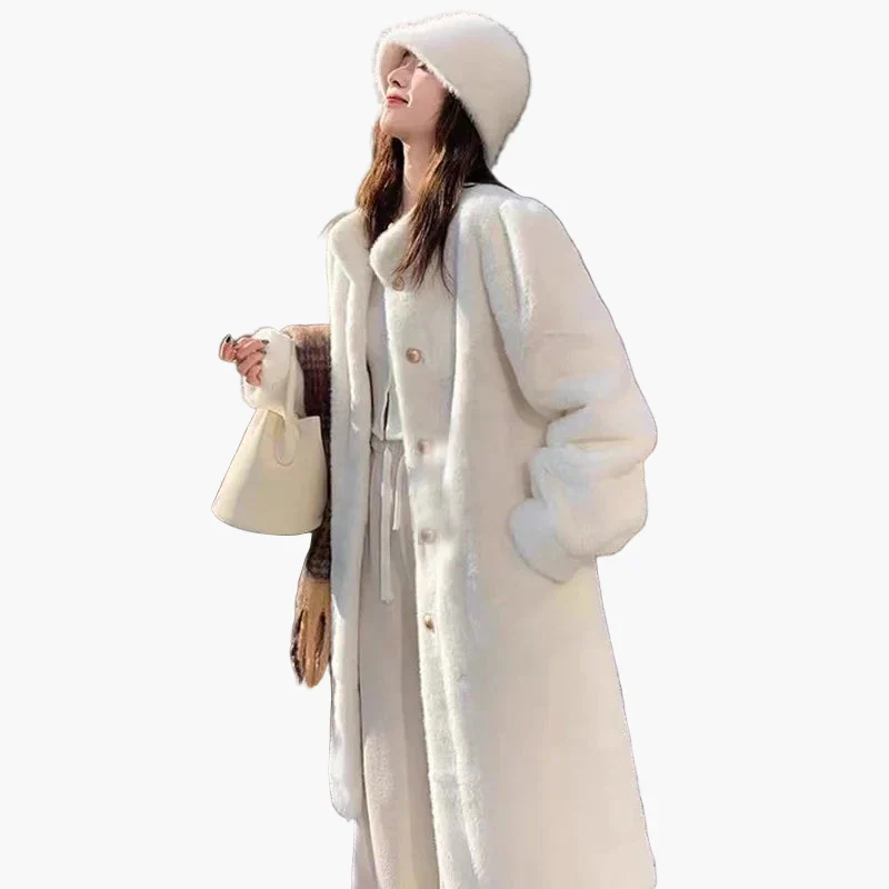Manteau d'Hiver Élégant Femme Style Classique pour Sorties et Quotidien - Image 6