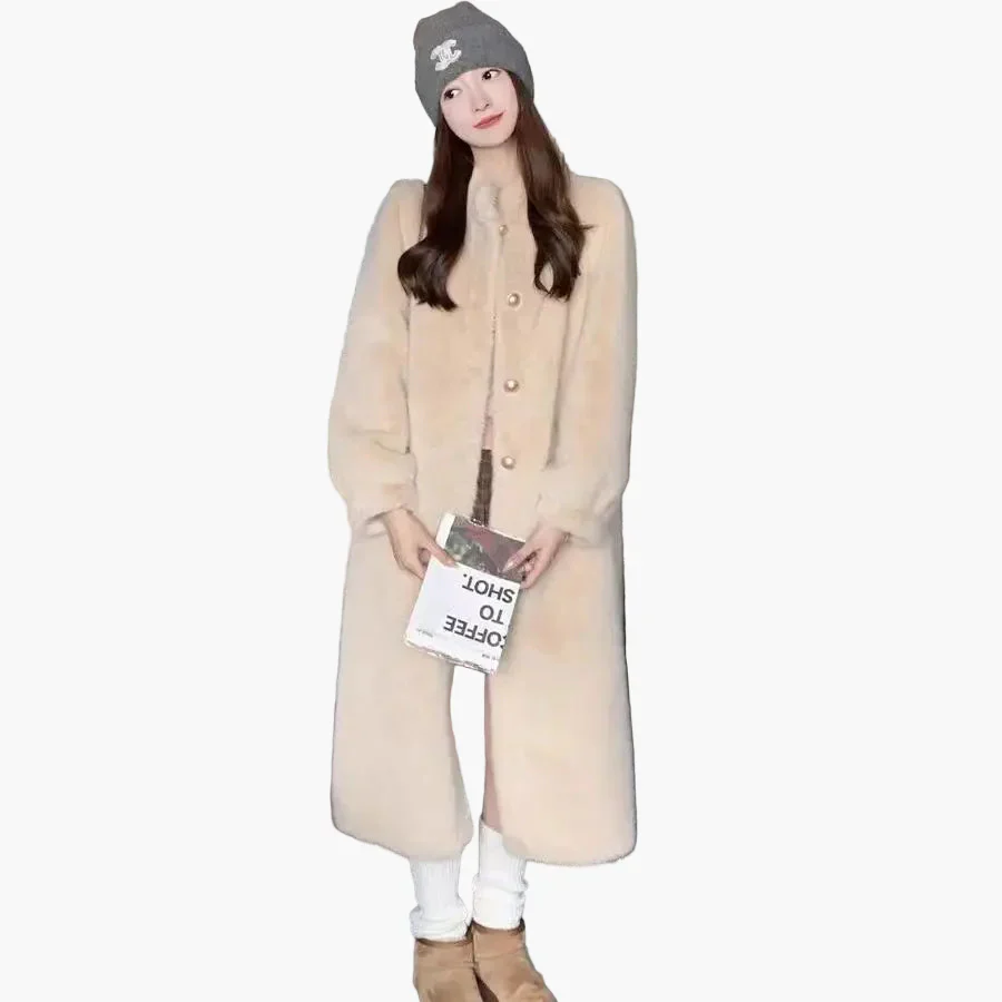 Manteau d'Hiver Élégant Femme Style Classique pour Sorties et Quotidien - Image 8