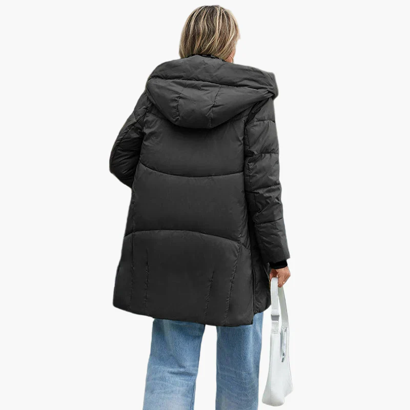 Manteau d'hiver élégant pour femme – Style urbain chaud et tendance - Image 4