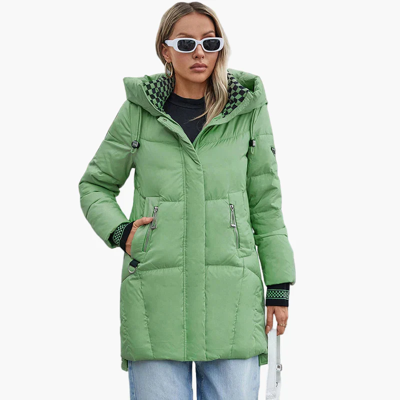 Manteau d'hiver élégant pour femme – Style urbain chaud et tendance - Image 5