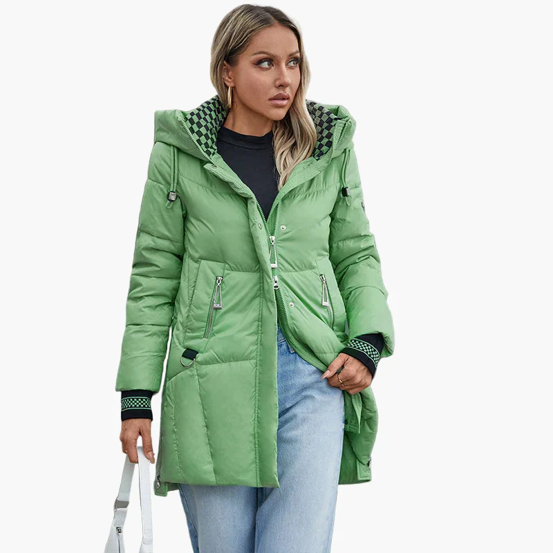 Manteau d'hiver élégant pour femme – Style urbain chaud et tendance - Image 6