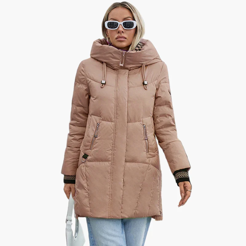 Manteau d'hiver élégant pour femme – Style urbain chaud et tendance - Image 7