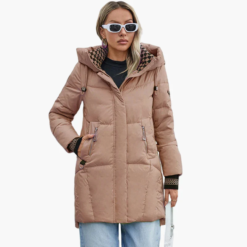 Manteau d'hiver élégant pour femme – Style urbain chaud et tendance - Image 8