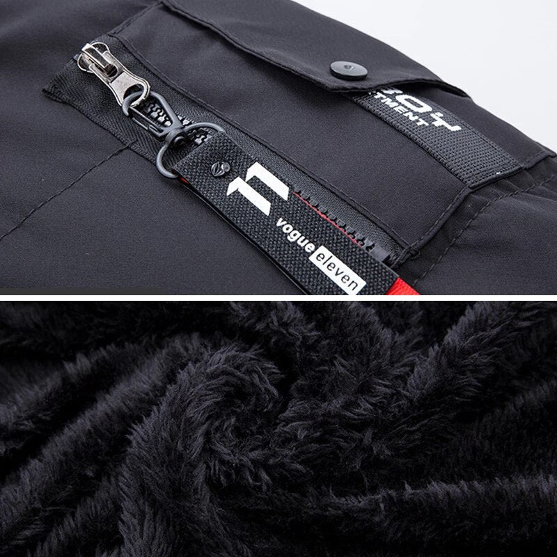Manteau d’Hiver Long à Capuche pour Homme, Style Urbain, Idéal pour le Froid - Image 5