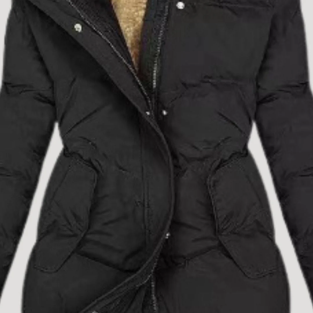 Manteau d'Hiver Long Femme Élégant avec Capuche et Doublure Chaude - Idéal Quotidien & Extérieur - Image 6