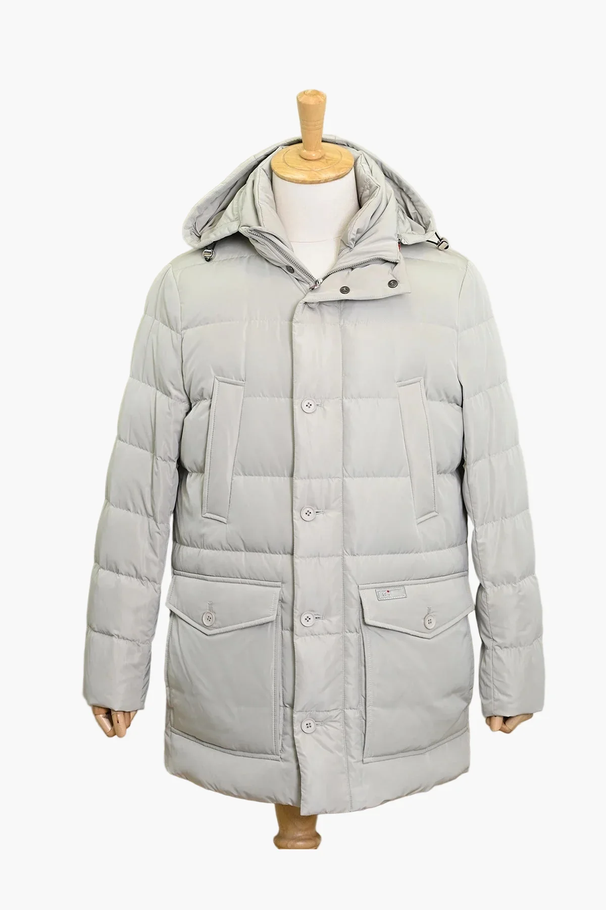 Manteau d’Hiver Matelassé Homme Style Urbain Élégant – Idéal pour le Quotidien et les Voyages - Image 2