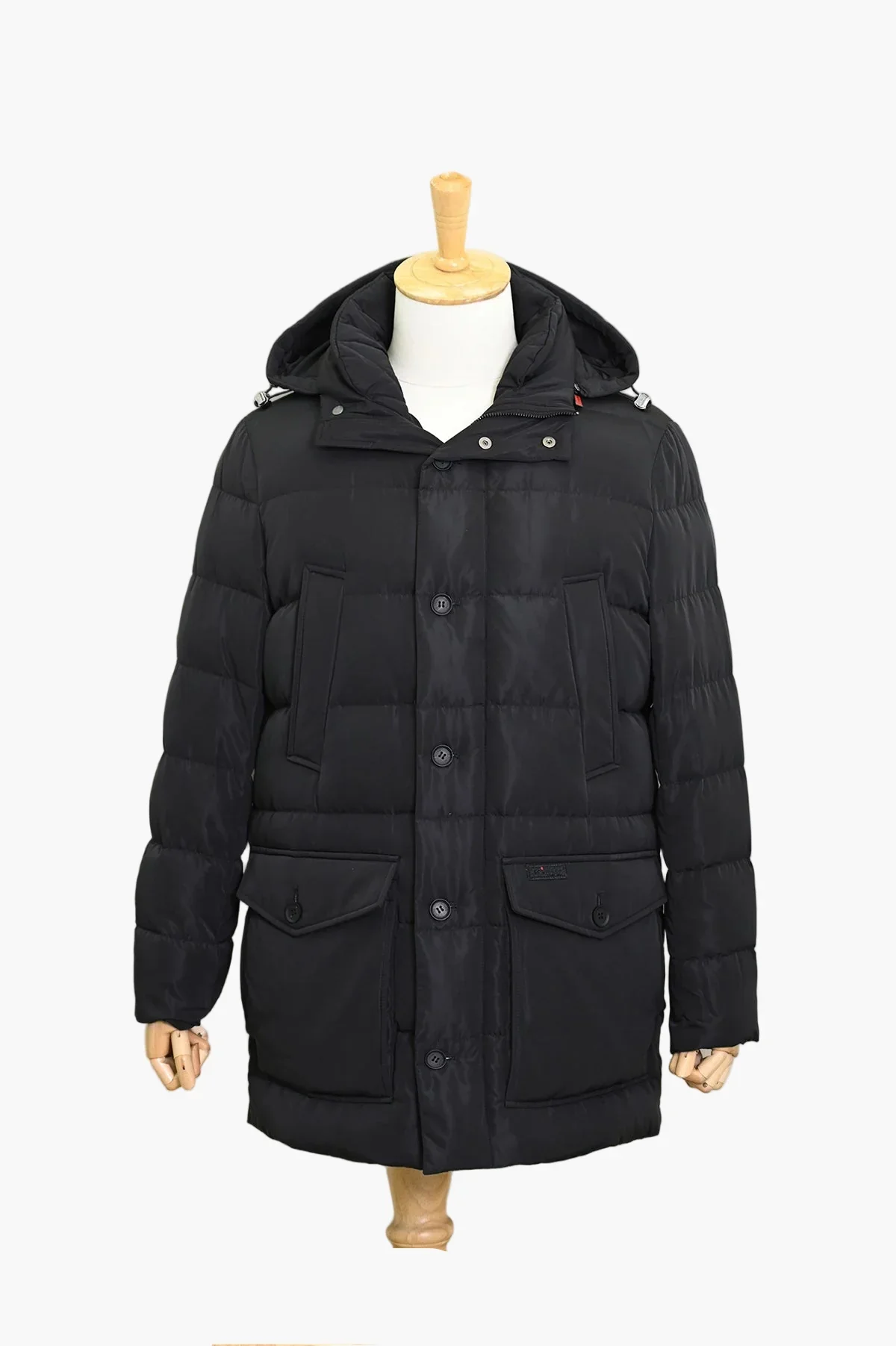 Manteau d’Hiver Matelassé Homme Style Urbain Élégant – Idéal pour le Quotidien et les Voyages - Image 4