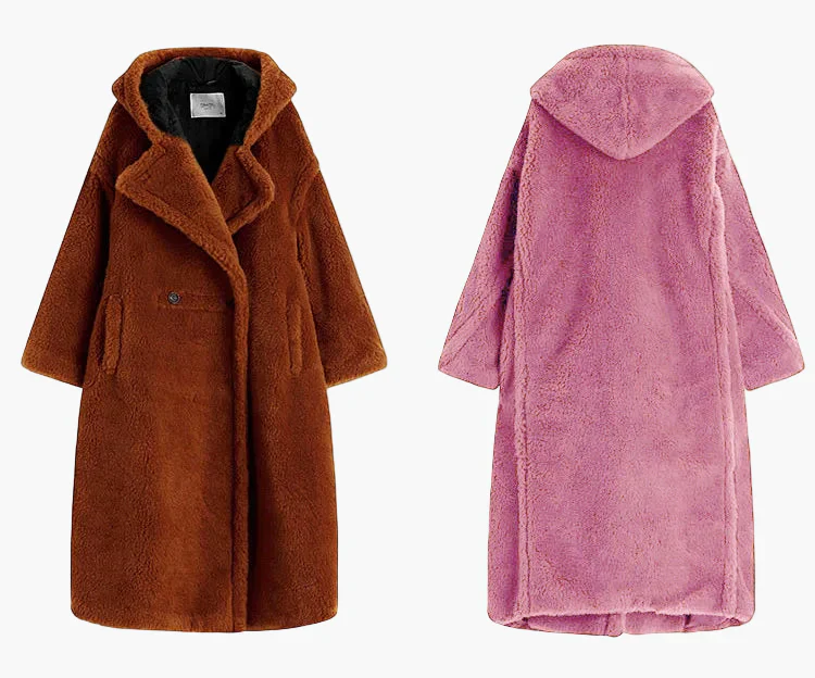 Manteau long à capuche style cocon pour femme – Élégance urbaine et confort oversize - Image 9