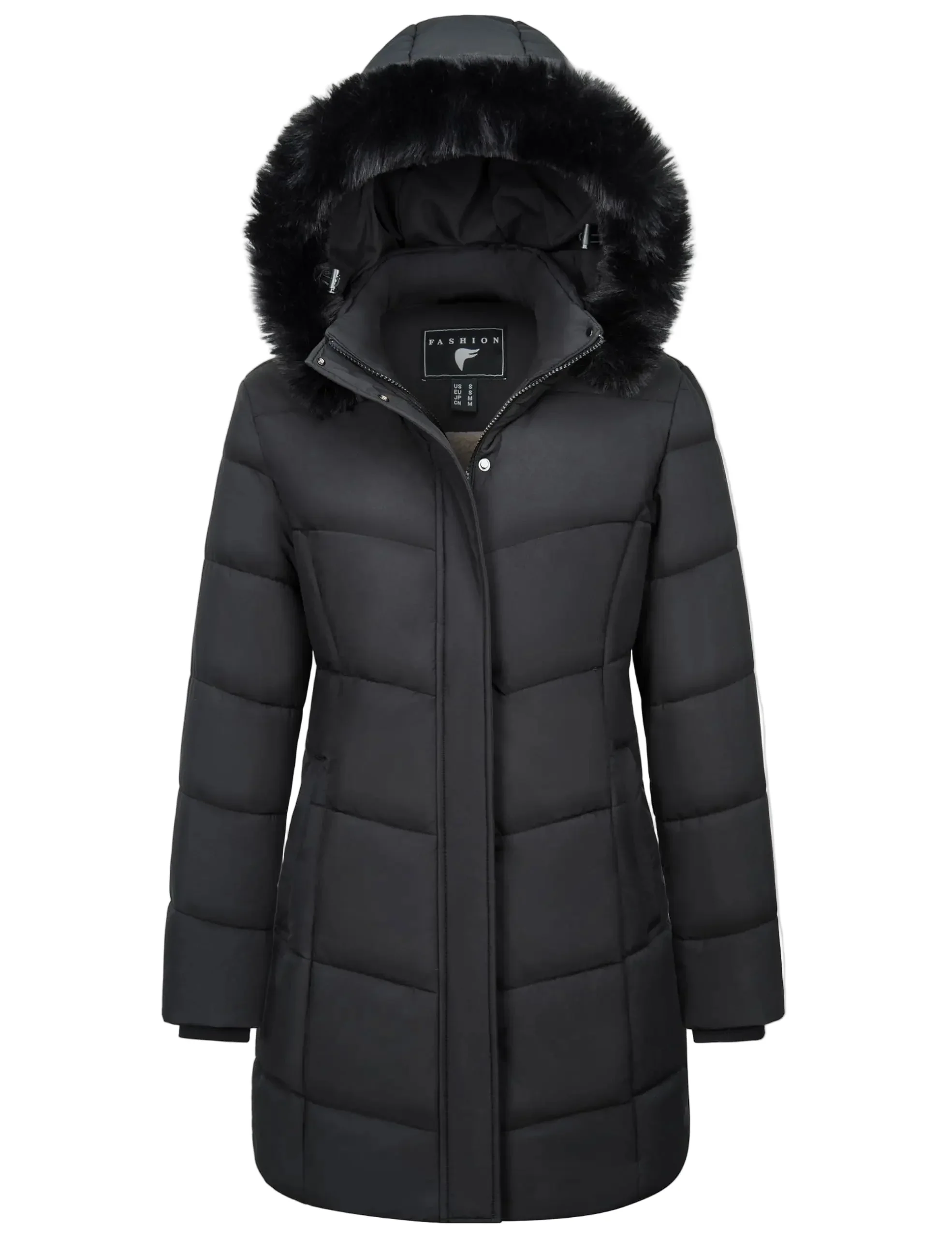Manteau long doudoune à capuche pour femme, style urbain, usage quotidien et activités extérieures - Image 7