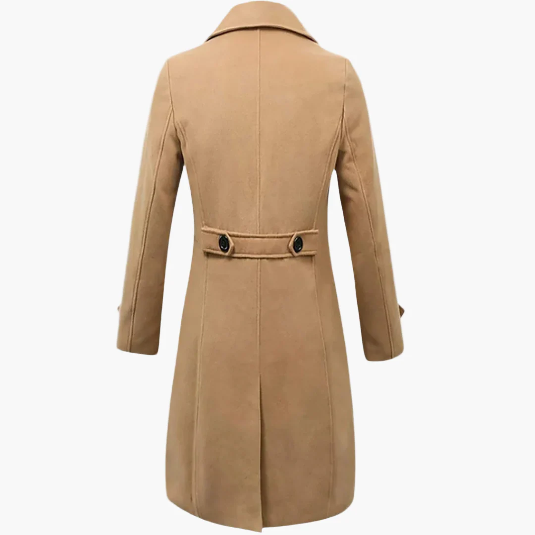 Manteau long élégant pour homme style italien – Vêtement habillé et urbain - Image 2