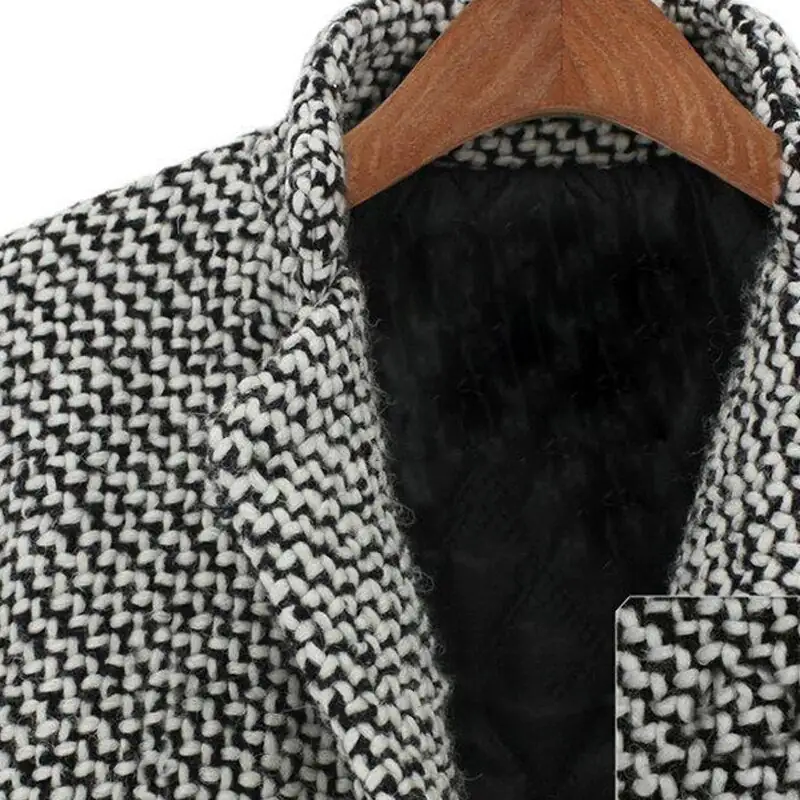 Manteau long femme style élégant décontracté pour l'hiver et l'automne - Image 5