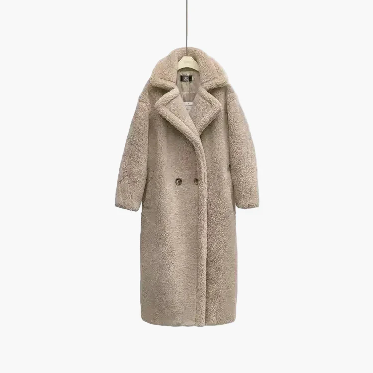 Manteau long femme style urbain élégant – Coupe oversize tendance pour l’hiver - Image 17