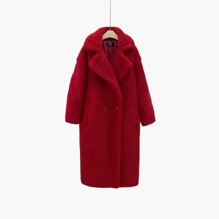 Manteau long femme style urbain élégant – Coupe oversize tendance pour l’hiver - Image 19
