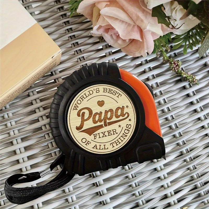 Mètre Ruban Homme – Meilleur Papa, Fixeur de Tout, Cadeau Pratique et Original pour Papa Bricoleur - Image 11