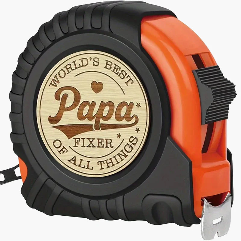 Mètre Ruban Homme – Meilleur Papa, Fixeur de Tout, Cadeau Pratique et Original pour Papa Bricoleur - Image 12