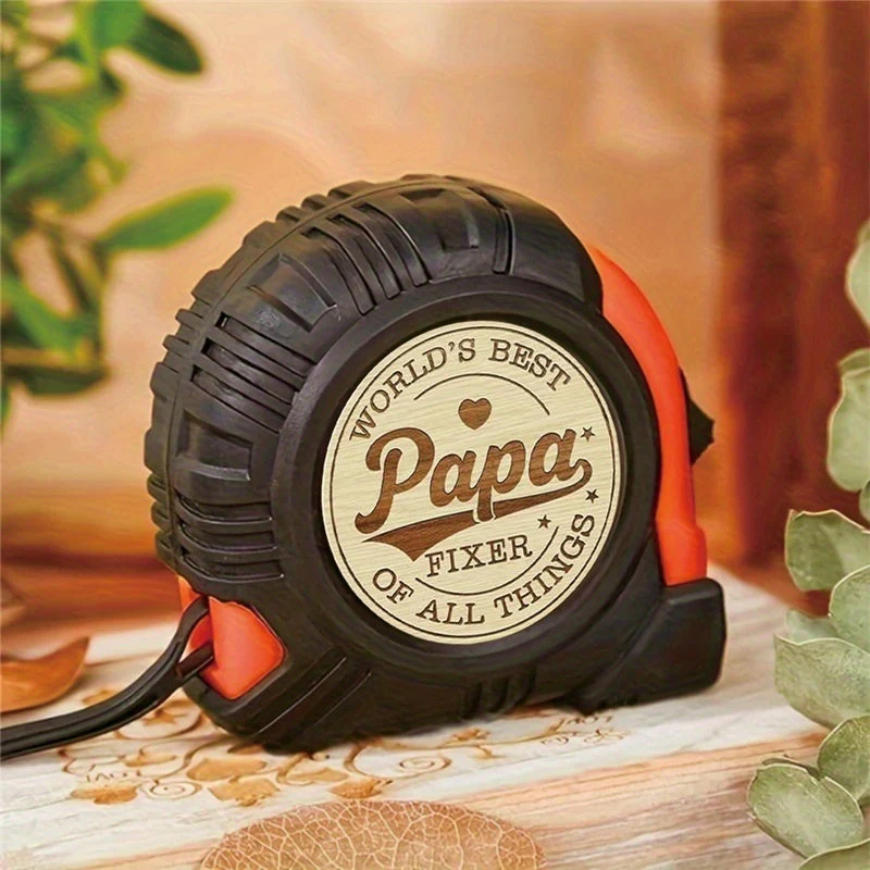 Mètre Ruban Homme – Meilleur Papa, Fixeur de Tout, Cadeau Pratique et Original pour Papa Bricoleur - Image 3