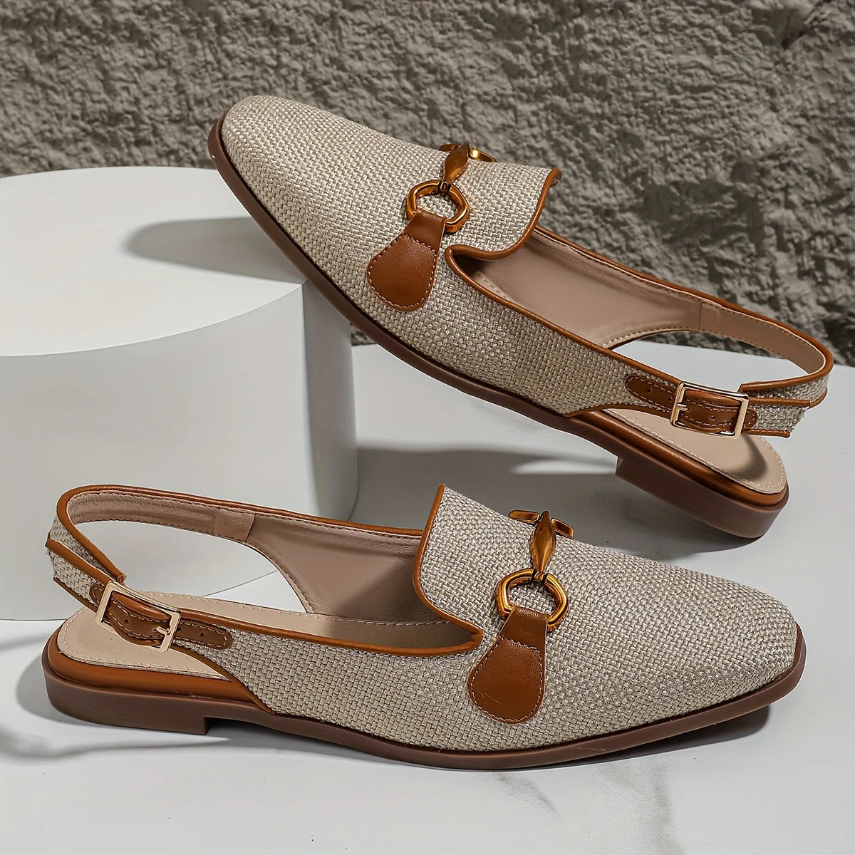 Mocassin slingback femme style décontracté pour l’été - Image 2