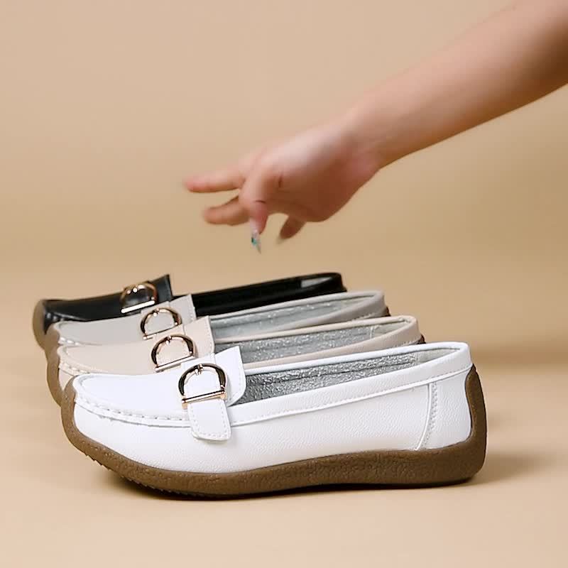 Mocassins décontractés pour femme avec boucle élégante – Style quotidien confortable - Image 3