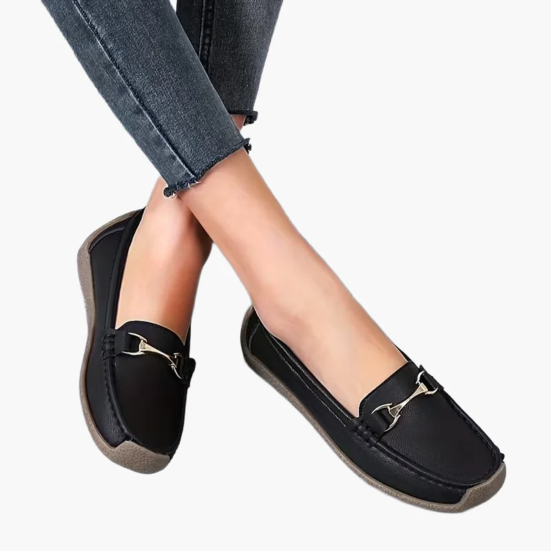 Mocassins décontractés pour femme avec boucle élégante – Style quotidien confortable - Image 7