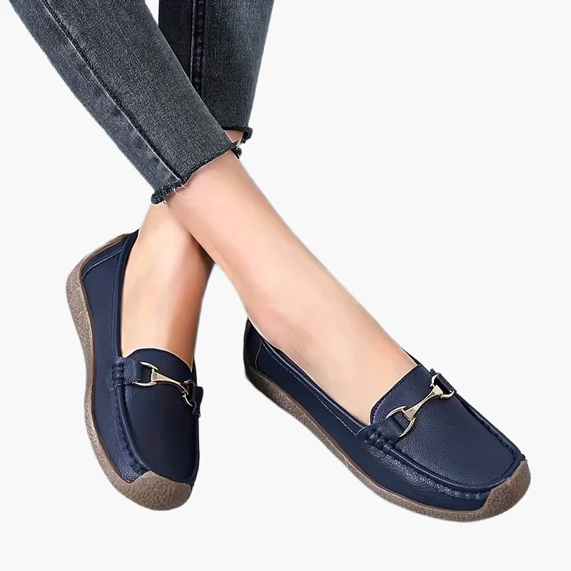 Mocassins décontractés pour femme avec boucle élégante – Style quotidien confortable - Image 8